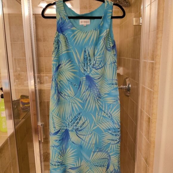STUDIO I. dress size 10 floral - Picture 1 of 5